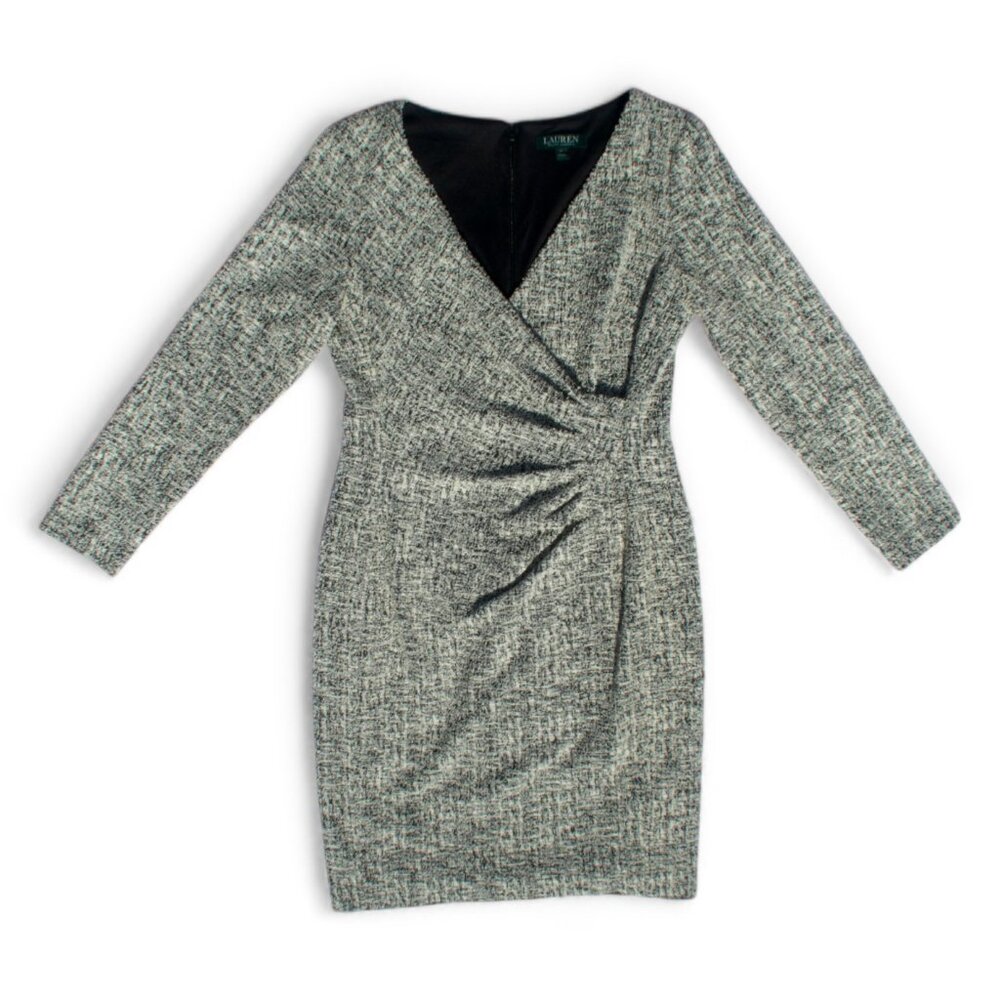 Ralph Lauren Long Sleeve Sheath Dress (Size 14)